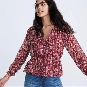 Madewell Overture Top in Ditsy Flowers